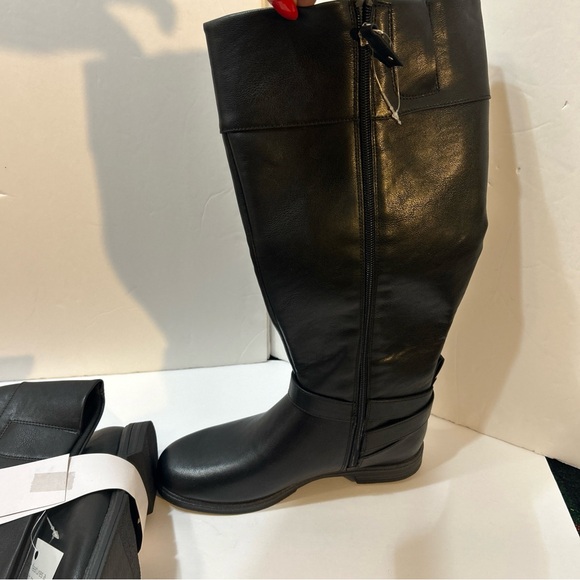 NEW Dr Scholls Women’s Hello Rider Wide Calf Boots Size 6.5 Medium Black - Picture 6 of 14